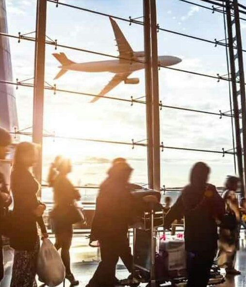 Airport concourse